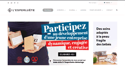 Desktop Screenshot of lesperluete.com